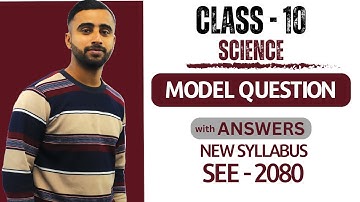 Class 10 Science Model Question Solution || SEE Exam Preparation || 2080 - Gurubaa