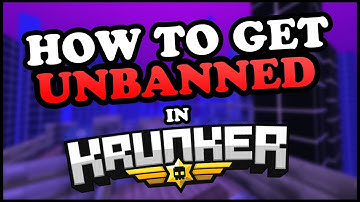 how to fix :0x1: (Banned connection) in Krunker