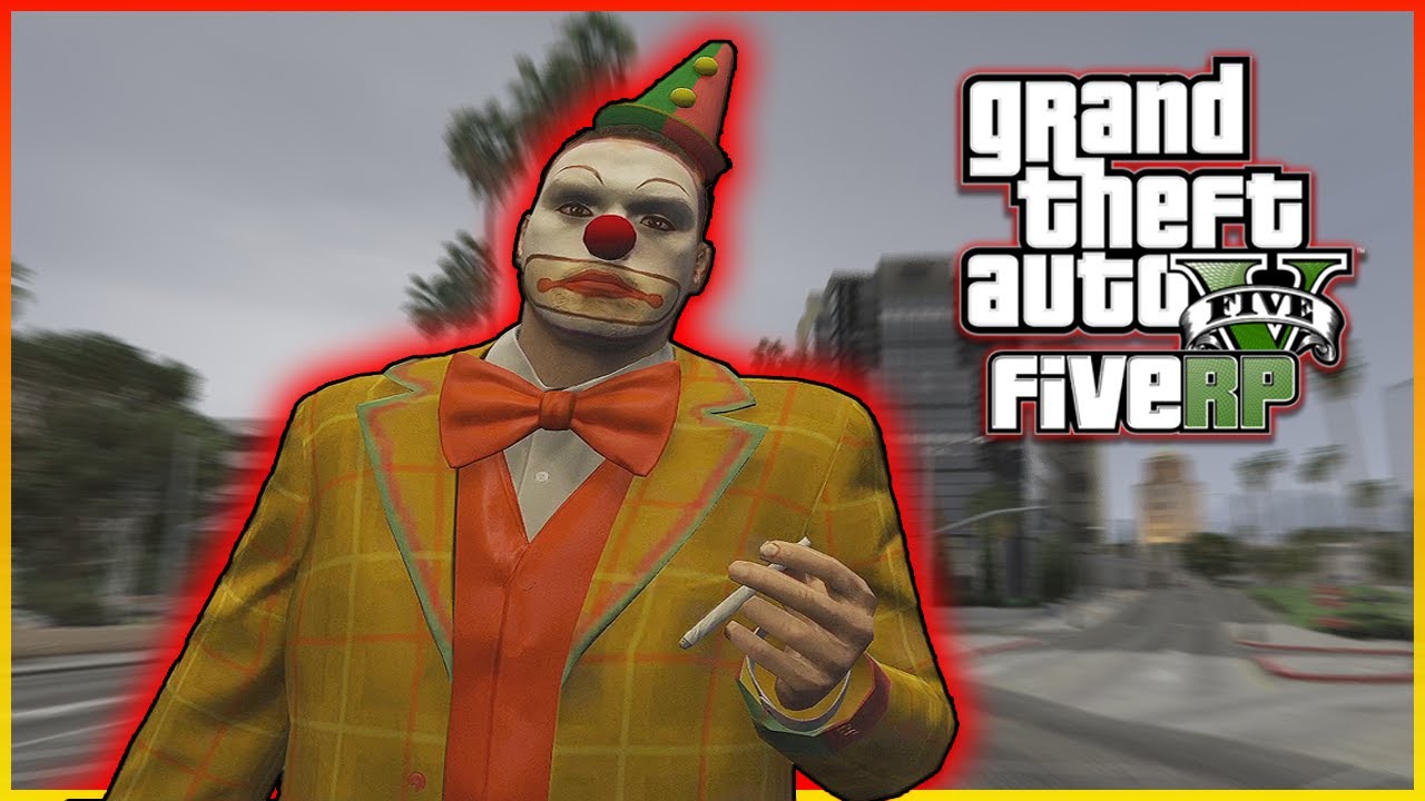 GTA RP BUT I'M A DEPRESSED CLOWN - YouTube