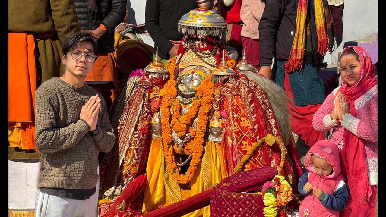 आख़िरकार माँ अनसूया का बुलवा हमे भी आ ही गया 🙏🏔️🥰 दीदी के ससुराल पहुचे माँ अनसूया के दर्शन करने 🙏 ।