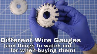 Wire Gauges pt 2 - Different gauge standards + be careful when buying