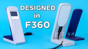 Fusion 360 Design Process // Trezor One Bitcoin Wallet Stand