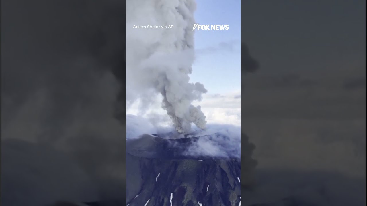 Russian Volcano ERUPTS For First Time In Centuries Shorts Foxnews Viral News World