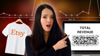 I Tried Making Money Online With Etsy Print On Demand for 30 Days (Results) using Printify
