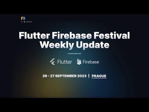 #Flutter #Firebase Festival Weekly Update - Week 5