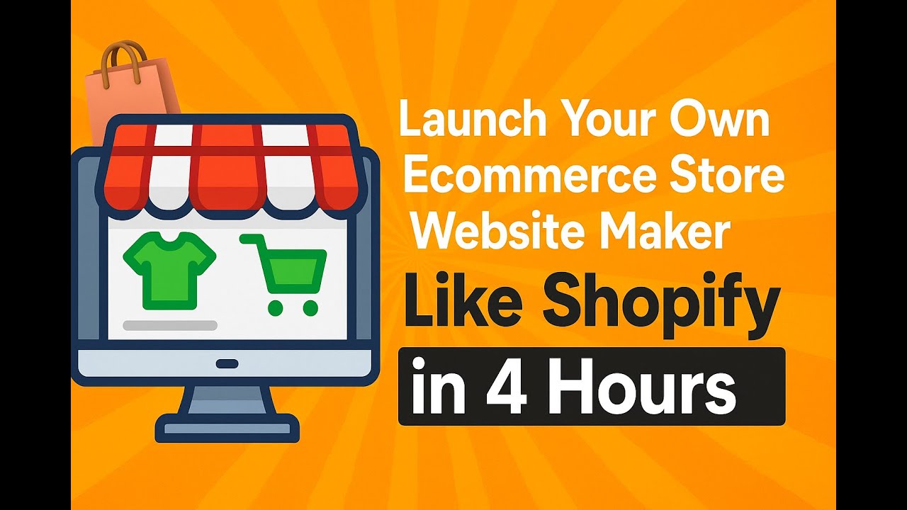 🛍️ Create Your Own Ecommerce Store Website Like Shopify in 5 Minutes ...