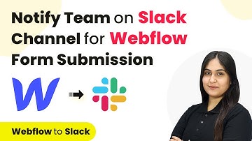 How to Notify Team on Slack Channel for Webflow Form Submission | Webflow to Slack