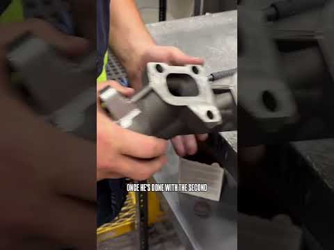 Behind the Scenes Manifold Machining #bddiesel #exhaustmanifold