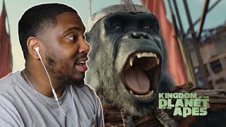 Kingdom of the Planet of the Apes | Official Trailer | Reaction
