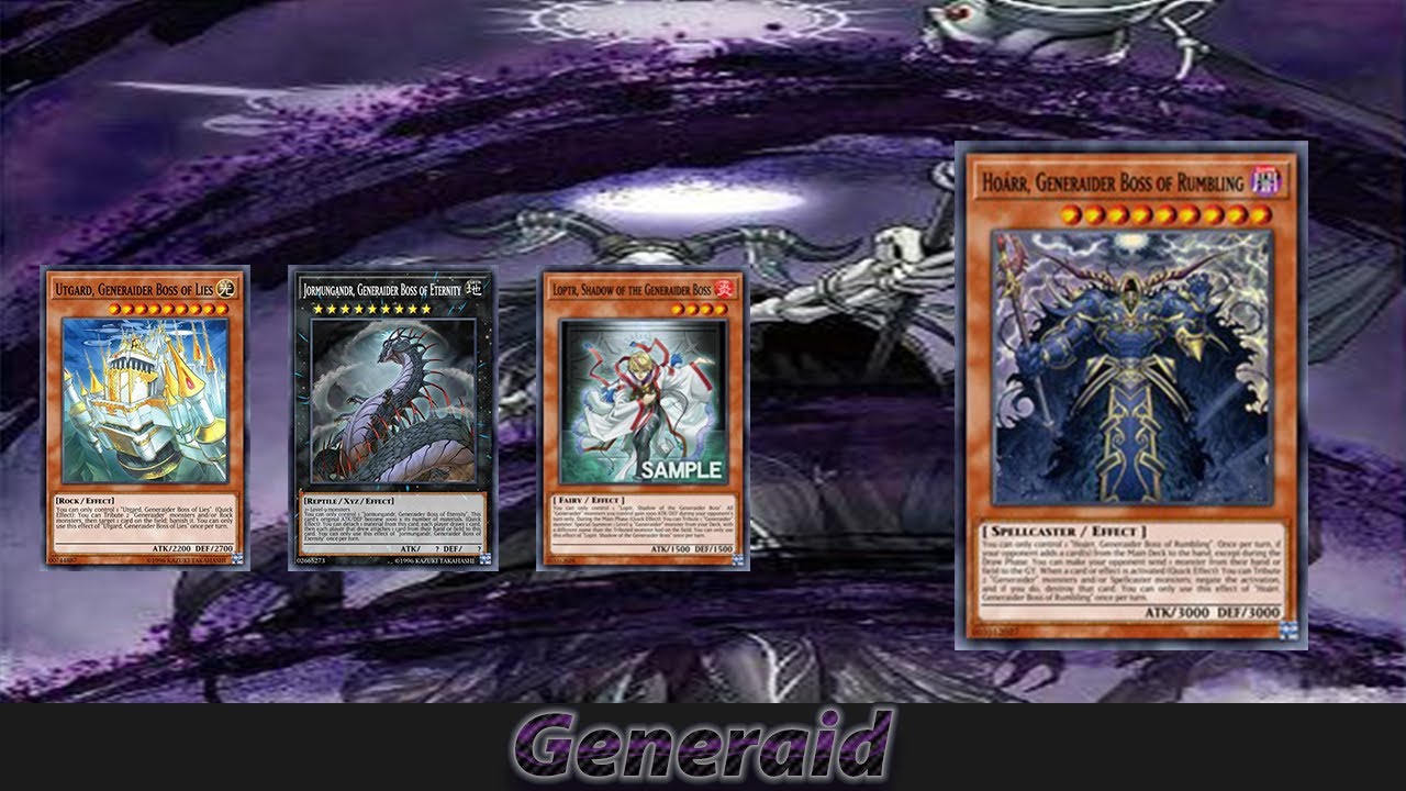  YGOPRO Generaid Deck 2020 YouTube