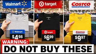 We Put T-Shirts From Walmart, Target, Costco & 8 Stores | These DON'T BUY