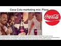 Coca Cola marketing mix by notesmatic