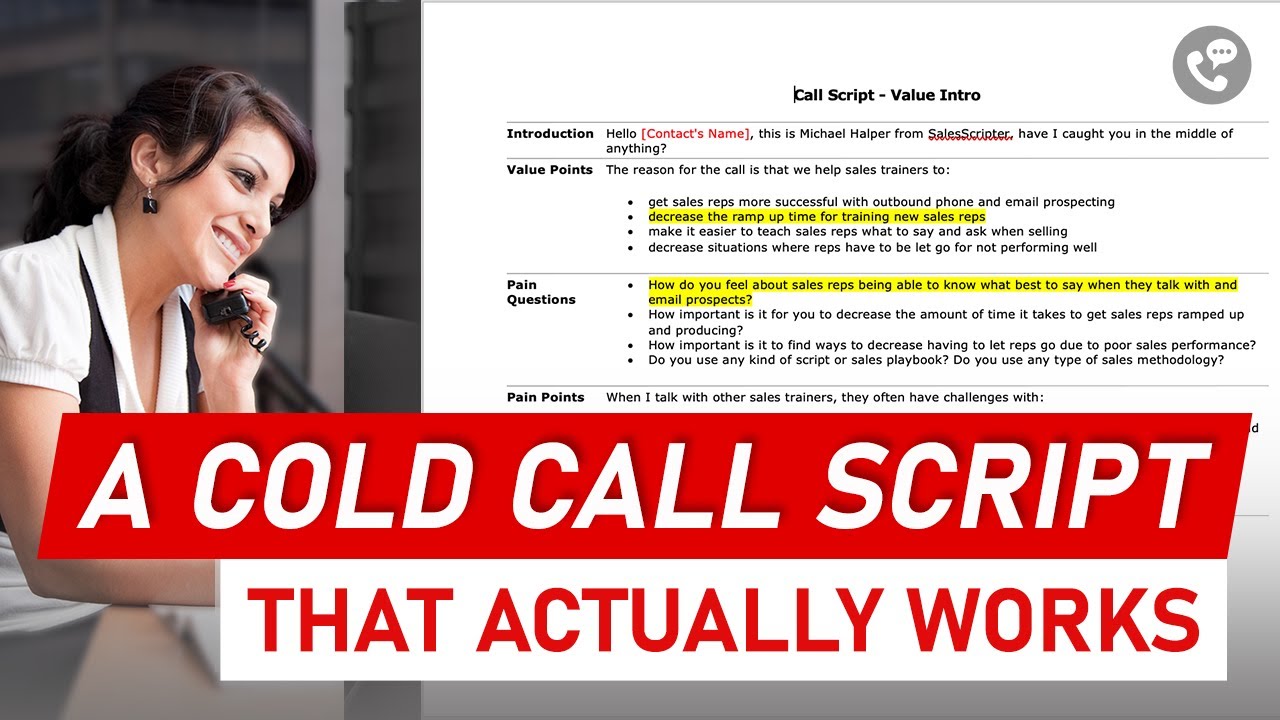 Update How to Create a Good Telemarketing Script