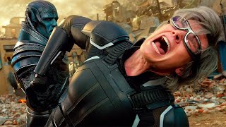 Quicksilver vs Apocalypse - Fight Scene - X-Men: Apocalypse (2016) Movie Clip HD Resimi