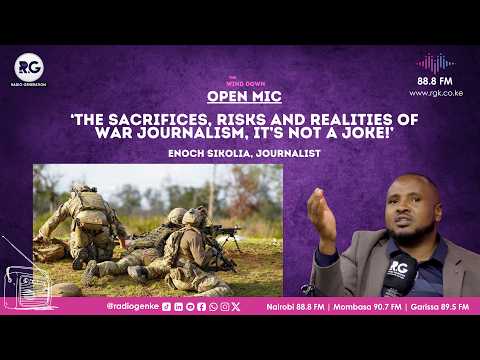 What It Takes To Be A War Journalist, Military-Level Training And Real Danger ~  Enock Sikolia