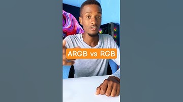 The difference between ARGB and RGB?