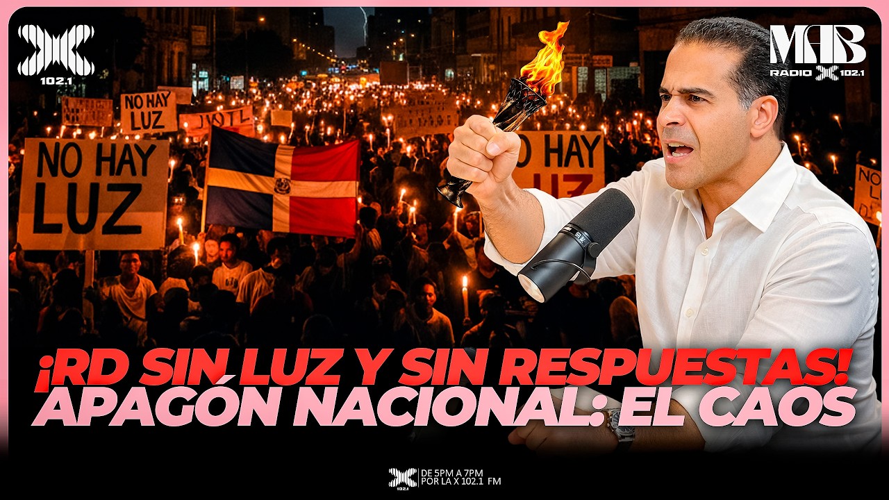 ¡COLAPSO ELÉCTRICO! JOSÉ DANTÉS REVELA LA VERDAD TRAS EL APAGÓN NACIONAL QUE TIENE A RD SIN LUZ