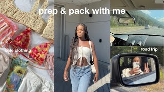 PACK \& PREP W\/ ME FOR VACATION *hair, nails, packing, road trip \& more!*