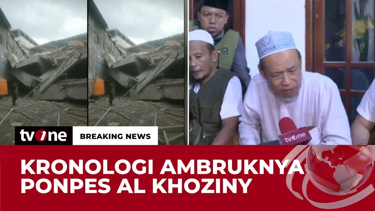 Pengasuh Ponpes Al Khoziny Ceritakan Kronologis Ambruknya Bangunan | tvOne