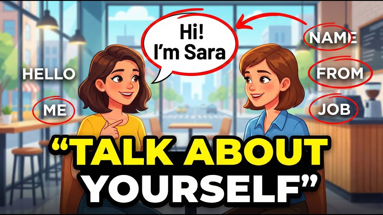Learn How to Talk About Yourself in English Level Beginner (A1–A2)
