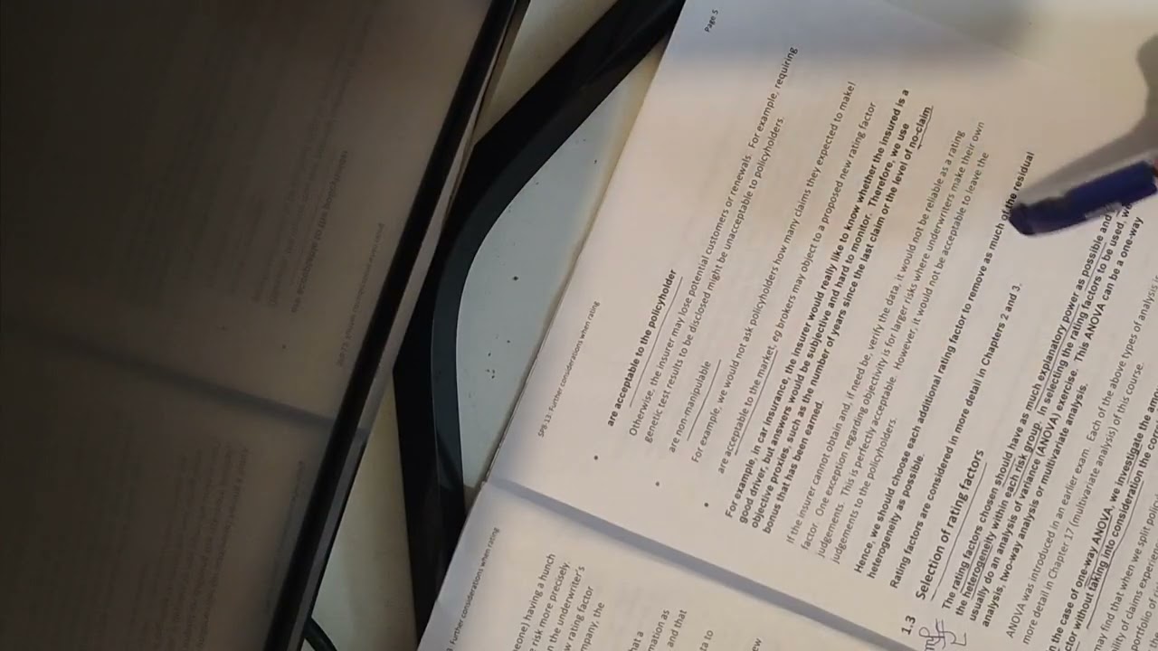 SP8 Chapter 13 Study With Me | 1 Hour Focus Session | IFoA/IAI Actuarial Prep