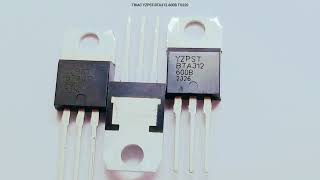 TRIAC YZPST-BTA312-600B