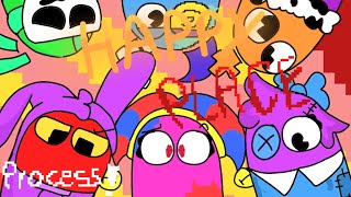 The Amazing Digital Circus X Pac-Man - Happy Place  ( Animation process)