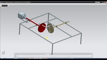 Gearless Transmission system motion simulation in nx