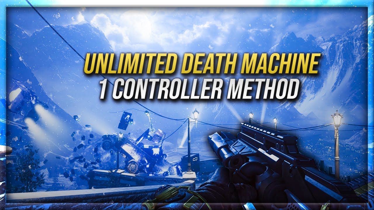 Black Ops 3 Glitches| Unlimited DeathMachine 1 Controller Method (UI stack 1 Controller)
