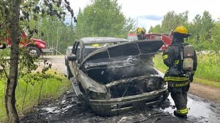 Driver faces DWI-related charges after hit-and-run, vehicle fire near Orr