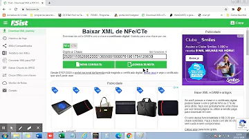 Como baixar XML no site Fsist?