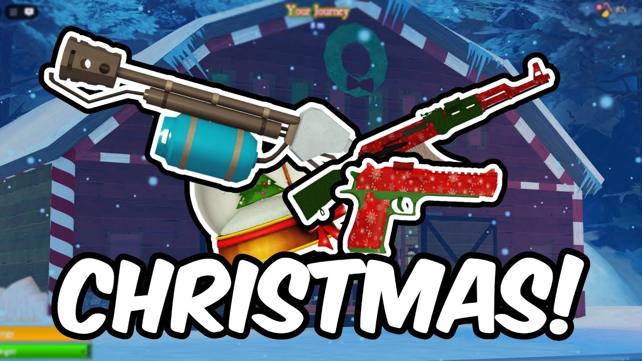 I GOT ALL OF THE NEW CHRISTMAS WEAPONS IN A DUSTY TRIP! [REVIEW] - YouTube