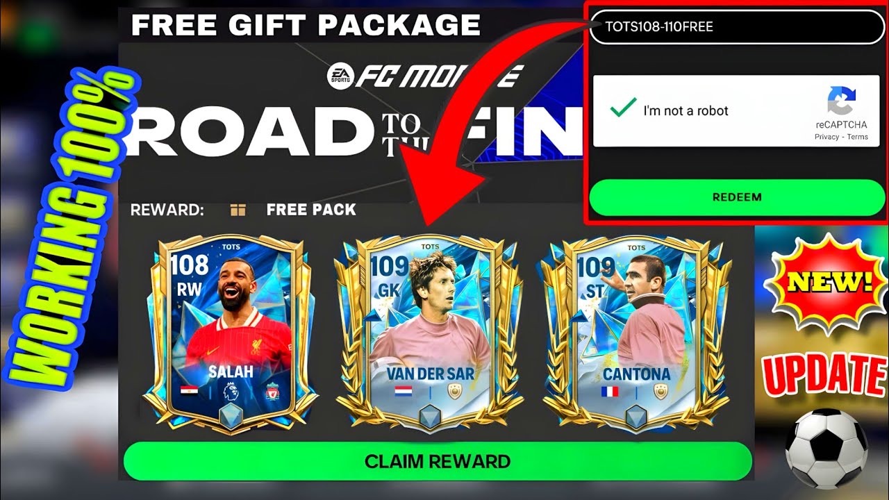 NEW*FC MOBILE CODES 2025 | How To Redeem Code | FC MOBILE 10 REDEEM ...