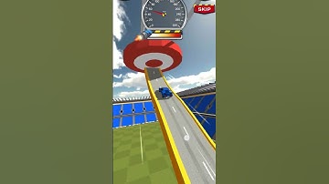 Playing draw mode in ramp car jumping