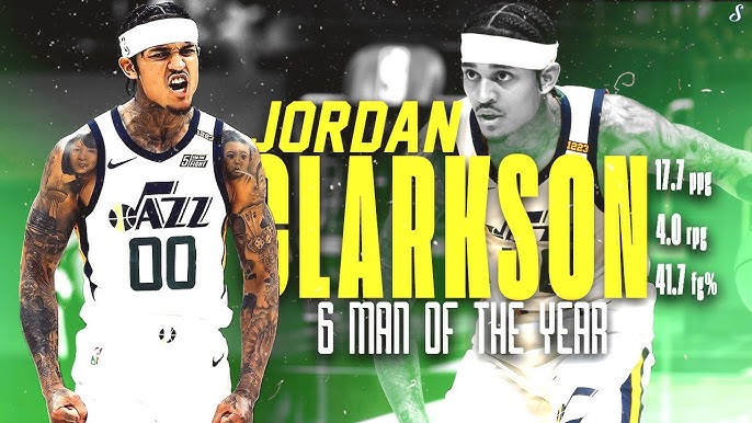 Utah Jazz guard Jordan Clarkson claims NBA's Sixth Man award over teammate Joe  Ingles - ABC News
