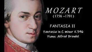 MOZART, Fantasia No. II in C minor (for Piano), K. 396 plays Alfred Brendel