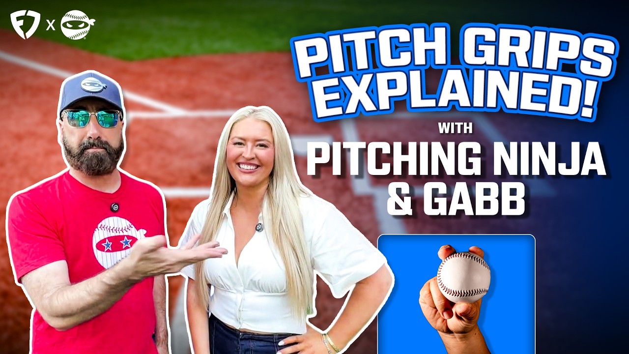 Thumbnail for MLB Pitch grips EXPLAINED! ⚾️ | Pitching Ninja X FanDuel
