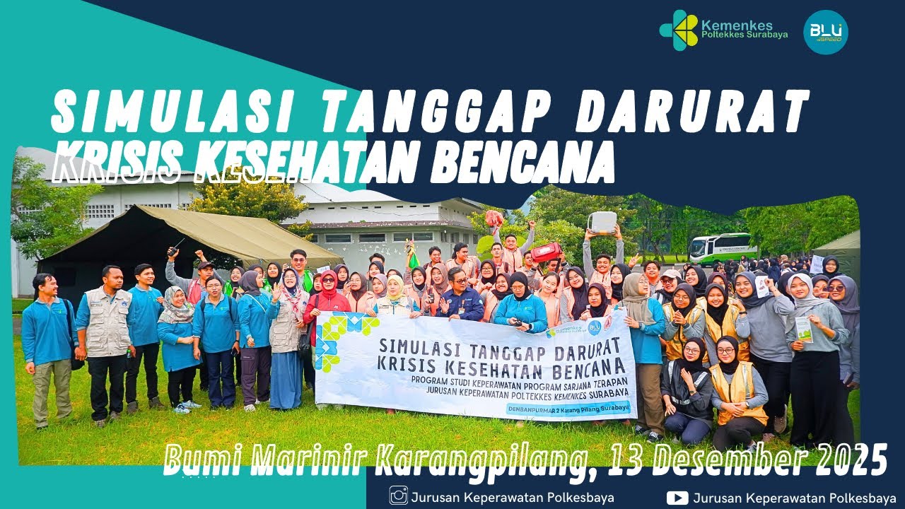 SIMULASI TANGGAP DARURAT KRISIS KESEHATAN BENCANA