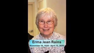 Erma Jean Rains Celebration of Life