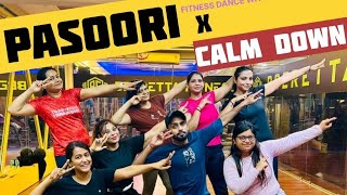 Pasoori X Calm Down Urban Desi Mix @djnickdhillon Dance Fitness Workout FITNESS DANCE WITH HITESH