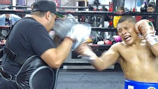 Isaac Pitbull Cruz Sparring (Shocking...)