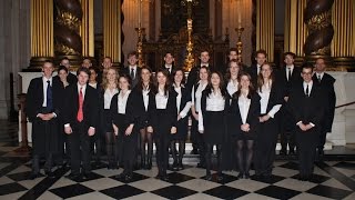 Video thumbnail of "Ralph Vaughan Williams: O taste and see | The Choir of Somerville College, Oxford"