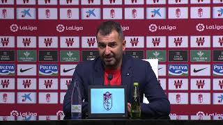 Rueda de prensa granada cf vs getafe
