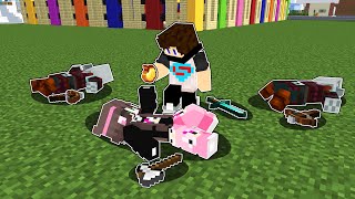 SAVING my NEW Girl Best friend in Minecraft