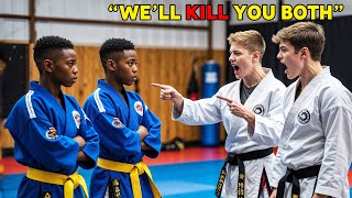 Black Twins Threatened At Karate Class By Black Belts, Unaware They Are Relentless Fighters