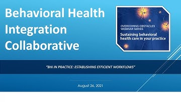 BHI in Practice: Establishing Efficient Workflows
