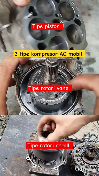 3 tipe kompresor AC mobil #automobile #acmobil #fyp #cars #Автомобили #aircond #hvac