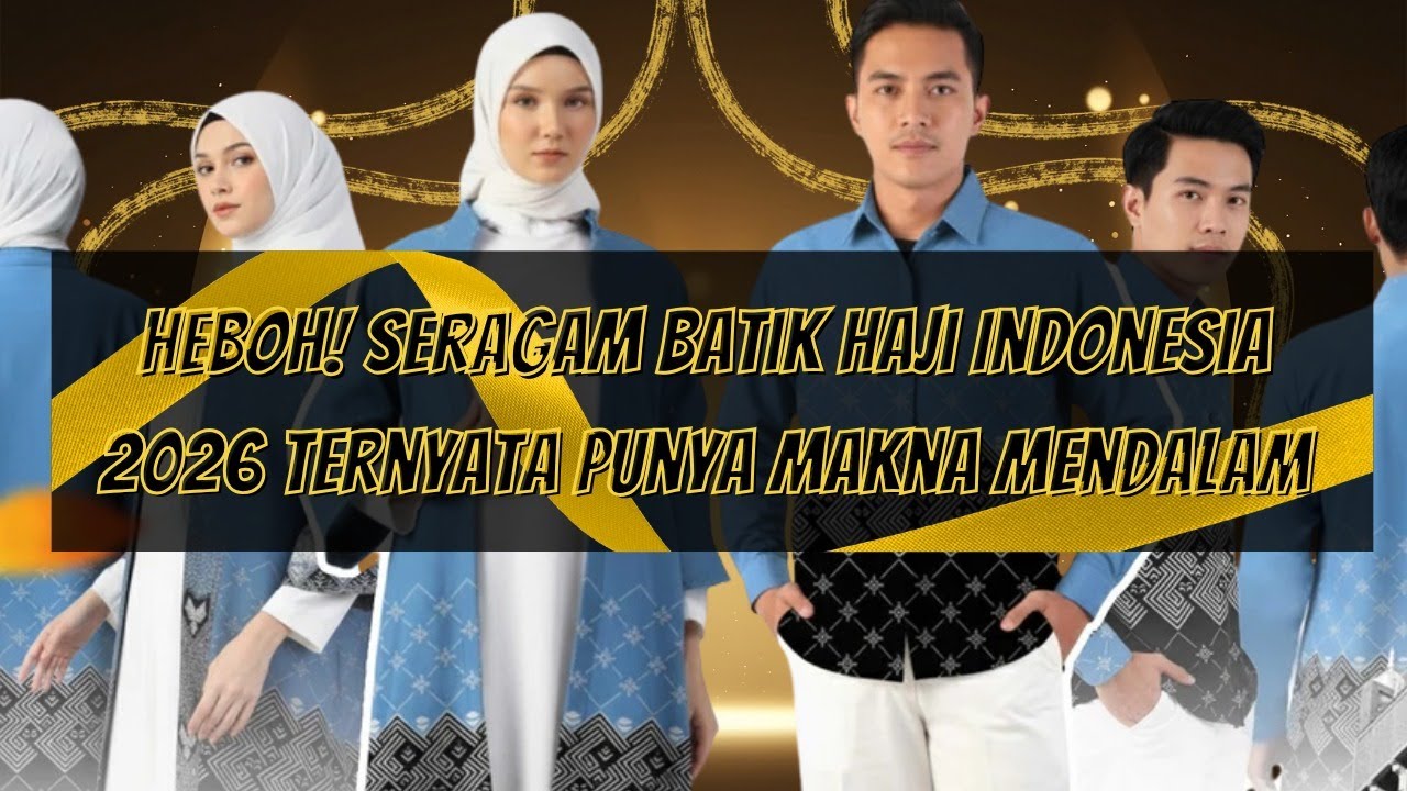Wajib Tahu! Inilah Batik Haji 2026 yang Baru Dirilis Kementerian!