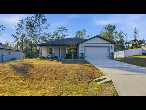 9202 N Satinwood Terrace, Citrus Springs, FL home video tour