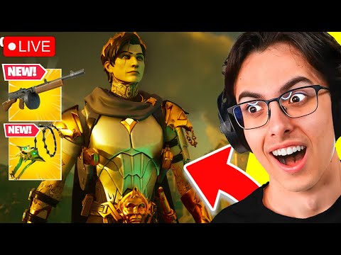 🔴 FORTNITE MIDAS UPDATE!! (New Mythic, Drum gun Back, And MORE!)